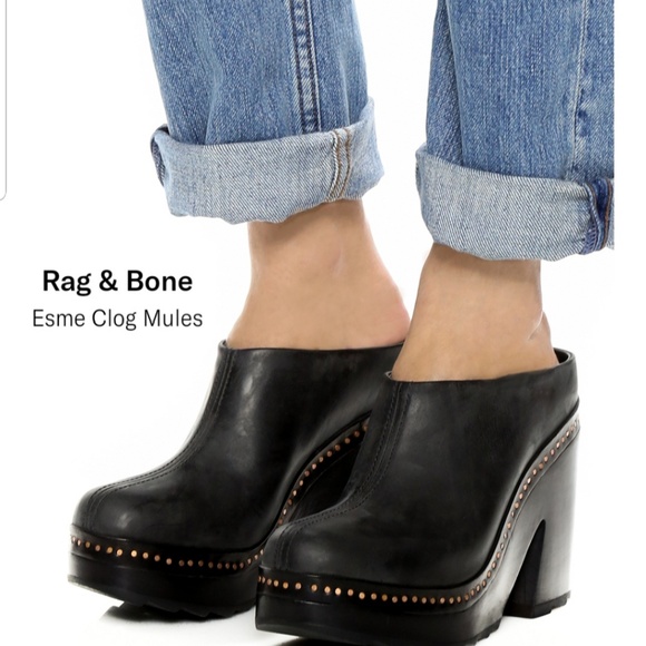 rag & bone Shoes - Rag and bone esme clog muels 38